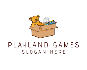 Games - Toy Box Donation logo design