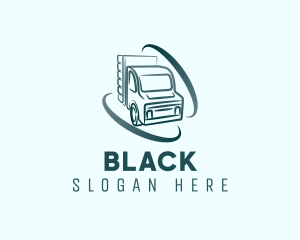 Trucking Haulage Swoosh Logo