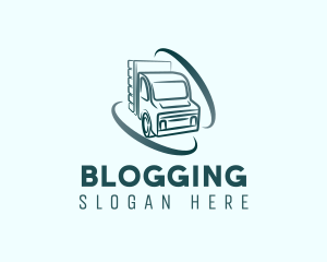 Trailer - Trucking Haulage Swoosh logo design