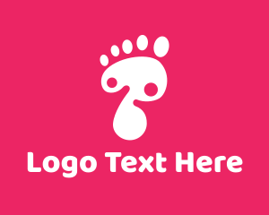 Massage - Foot Podiatrist logo design