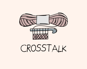 Crochet Yarn Hook Logo