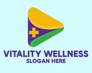 Health - Health Video App logo design