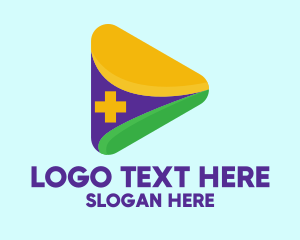 Youtube Vlog - Health Video App logo design