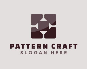 Tile Pattern Flooring logo design