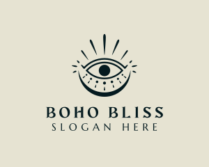 Mystic Boho Eye logo design