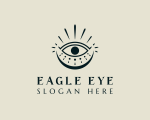 Mystic Boho Eye logo design