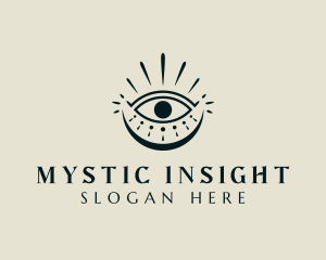 Mystic Boho Eye logo design