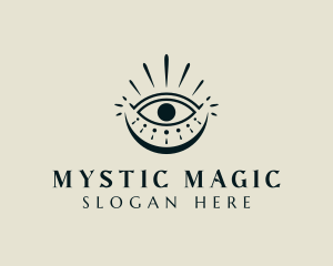 Mystic Boho Eye logo design