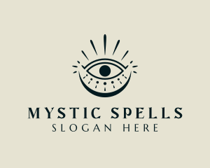 Mystic Boho Eye logo design