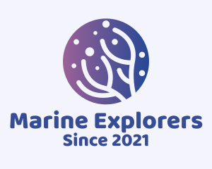 Marine Reef Conservation  logo design