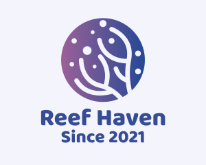 Reef - Marine Reef Conservation logo design