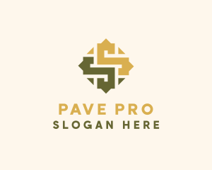 Floor Tile Pattern logo design