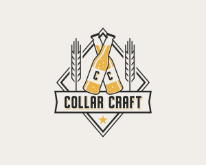 Beer Bottle Brewery logo design