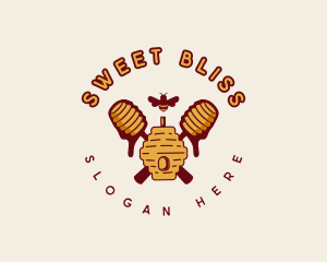 Sweet Honey Beehive logo design