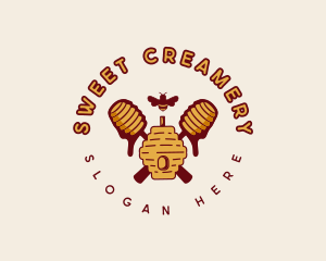 Sweet Honey Beehive logo design