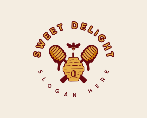 Sweet Honey Beehive logo design