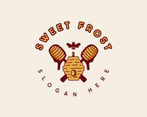 Sweet Honey Beehive logo design