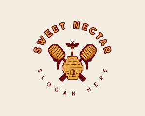 Sweet Honey Beehive logo design