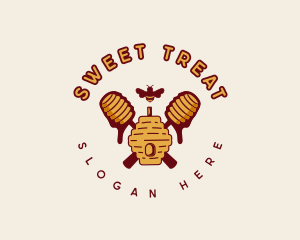 Sweet Honey Beehive logo design