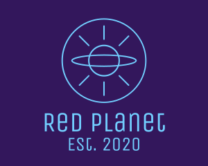 Blue Planet Universe logo design