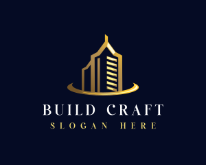 Real Estate Building logo design