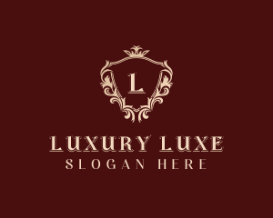 Luxury Regal Shield logo design