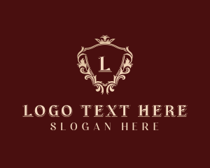 Luxury Regal Shield Logo