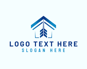 Mortgage - Arrow Property Developer logo design