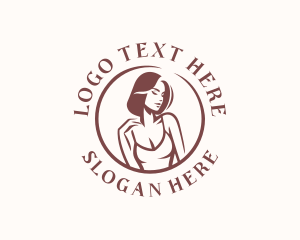 Woman Bikini Lingerie Logo