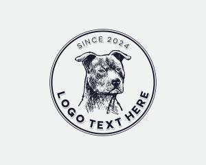 Canine Dog Breeder logo design