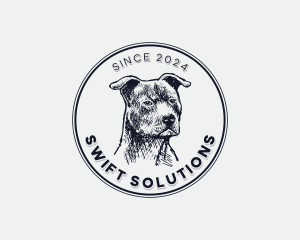 Canine Dog Breeder Logo