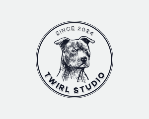 Canine Dog Breeder Logo