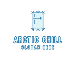 Freezing - Icy Fridge Appliance logo design