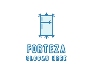 Icy Fridge Appliance logo design