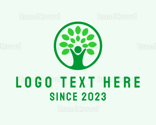 Tree Planting Volunteer Logo