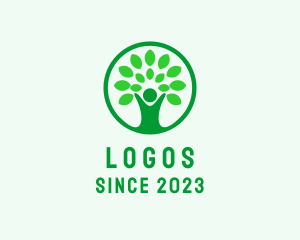 Humanitarian - Tree Planting Volunteer logo design