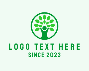 Child Welfare - Tree Planting Volunteer logo design