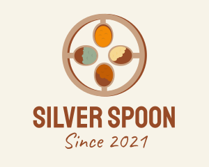 Powder Spice Spoon logo design