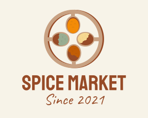 Powder Spice Spoon logo design