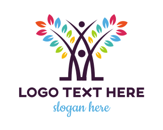 Colorful Abstract Tree Logo Brandcrowd Logo Maker
