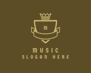 Monarchy - Regal Crown Shield logo design