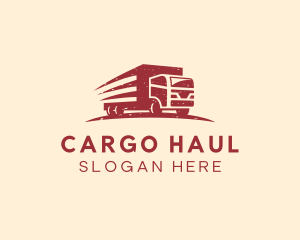 Fast Truck Delivery logo design