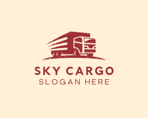 Fast Truck Delivery logo design