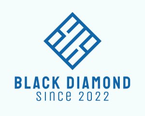 Blue Diamond Textile  logo design