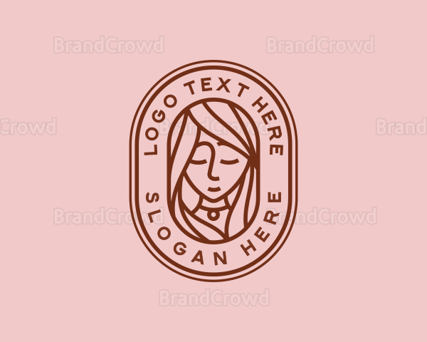 Woman Beauty Salon Logo