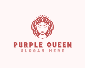 Beautiful Queen Monarchy logo design