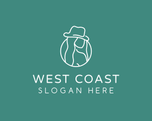 West - Wild West Fashion Beauty logo design