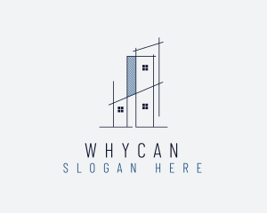 Condo - Industrial Construction Building logo design