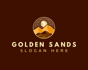 Desert Outdoor Adventure logo design