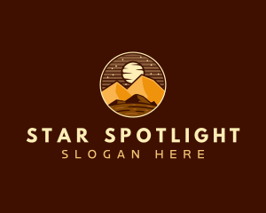 Desert Outdoor Adventure logo design